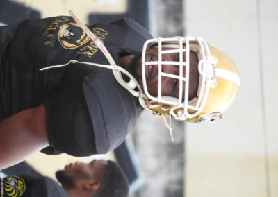 Golden Eagles Player at Practice